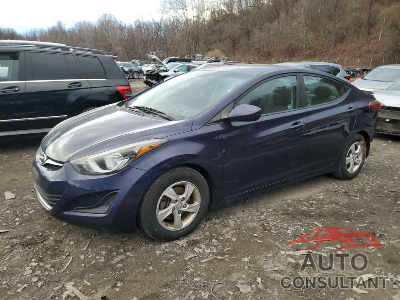 HYUNDAI ELANTRA 2014 - 5NPDH4AE6EH467316