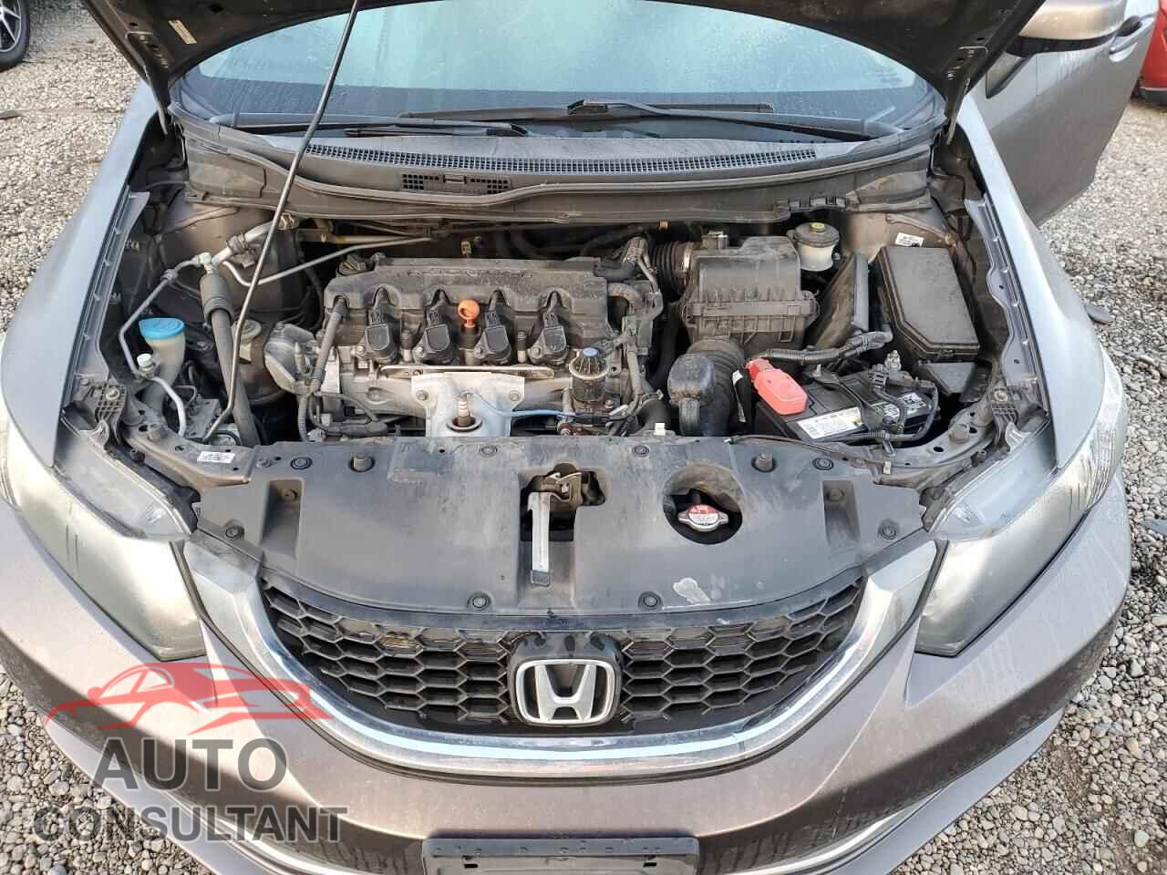 HONDA CIVIC 2013 - 19XFB2F55DE244680
