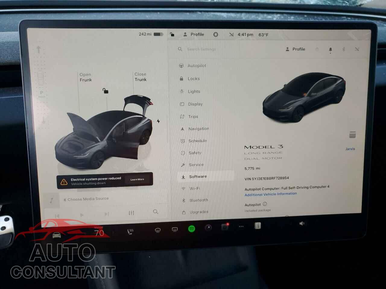 TESLA MODEL 3 2024 - 5YJ3E1EB8RF728954