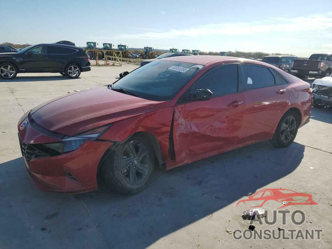 HYUNDAI ELANTRA 2021 - 5NPLM4AG6MH024509