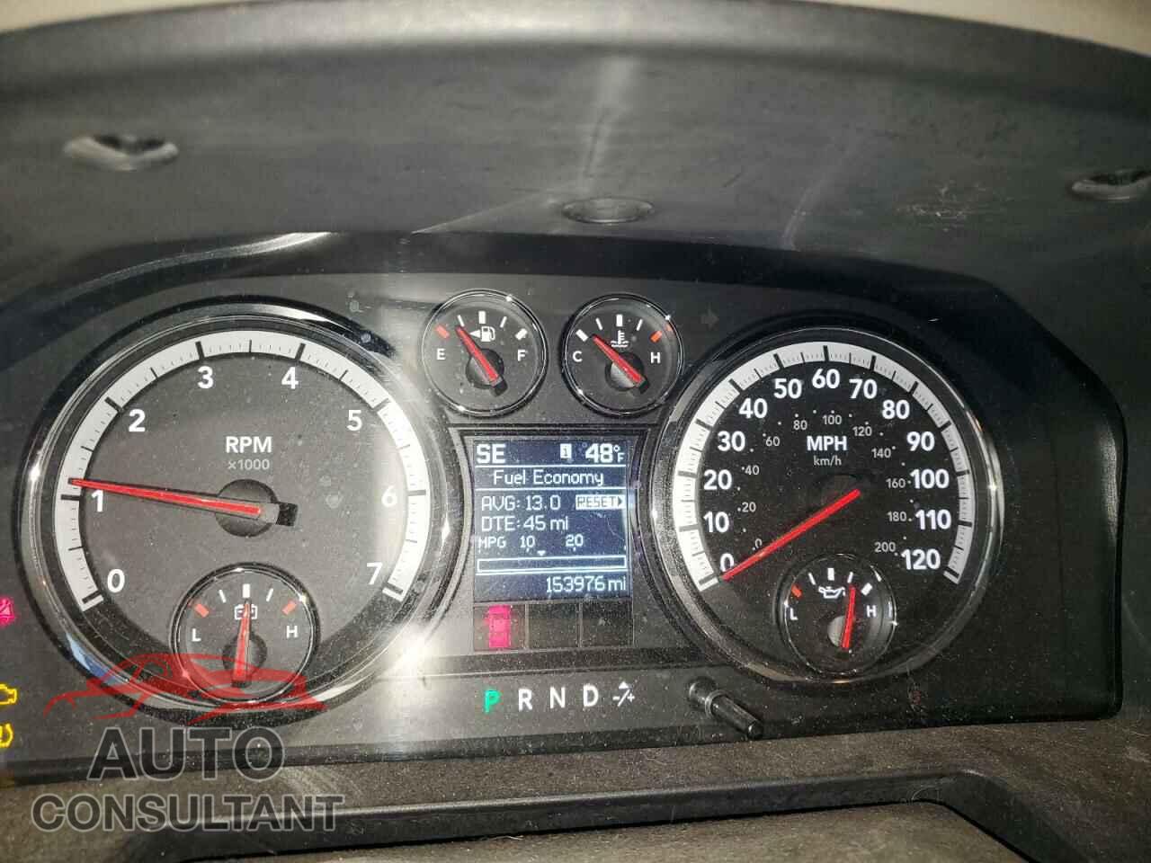 DODGE RAM 1500 2012 - 1C6RD7GT3CS174844