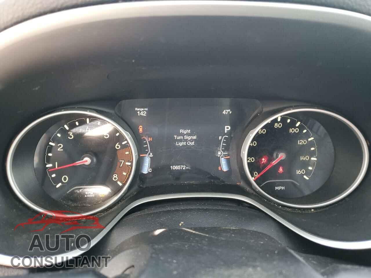 JEEP COMPASS 2017 - 3C4NJCBB8HT643133