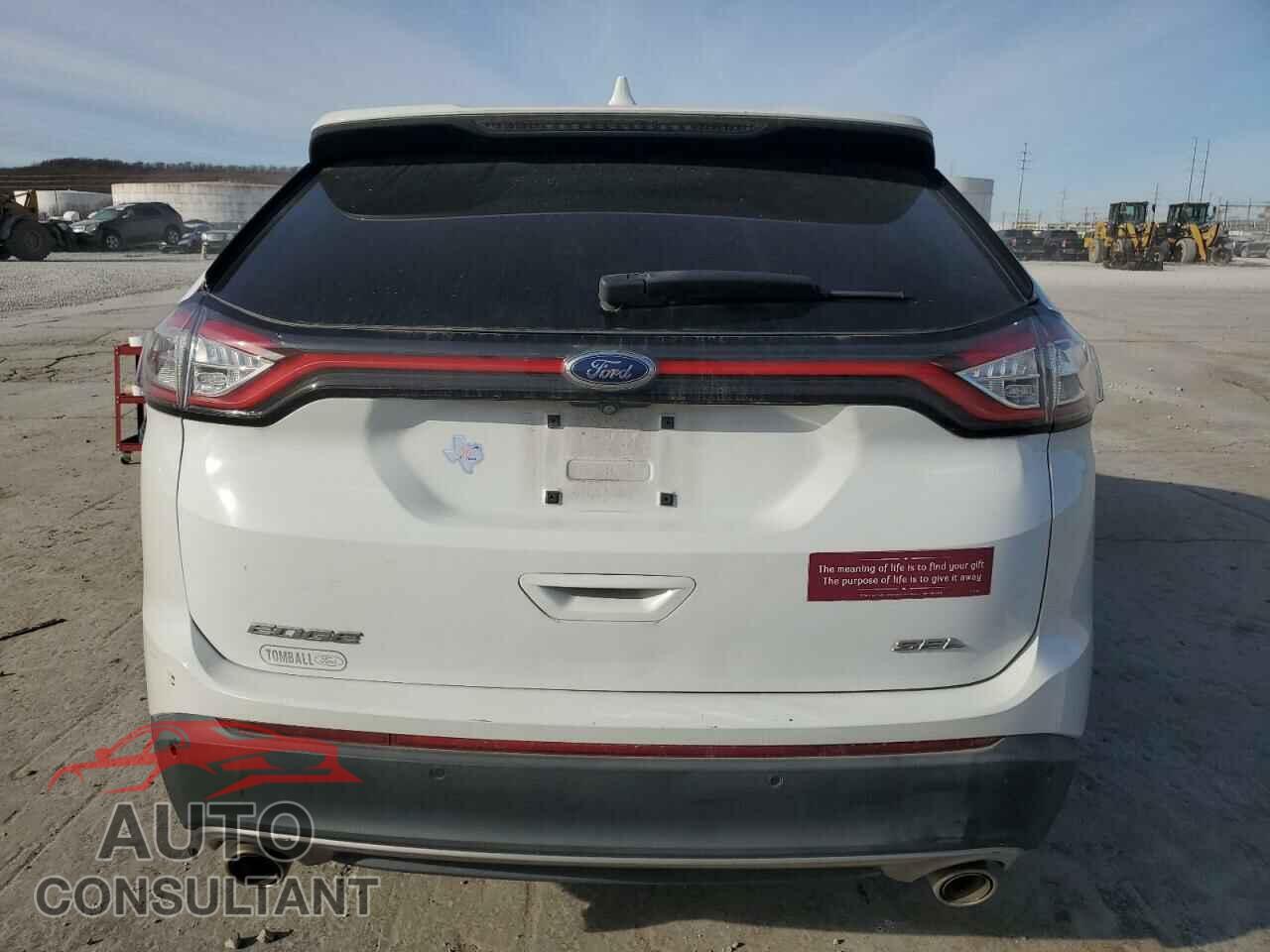 FORD EDGE 2015 - 2FMTK3J86FBC26169