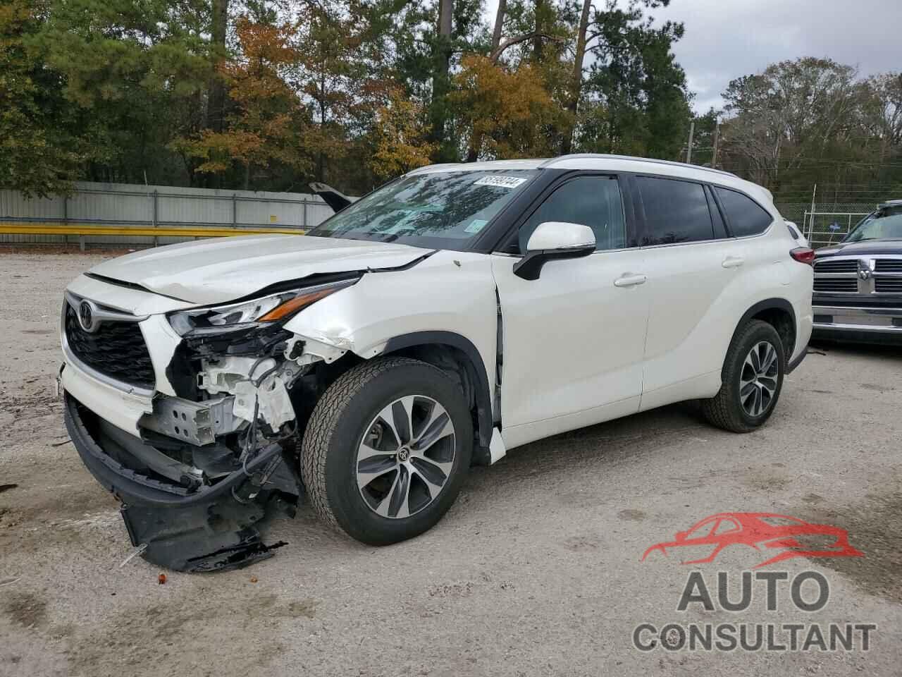TOYOTA HIGHLANDER 2020 - 5TDGZRAH9LS015031