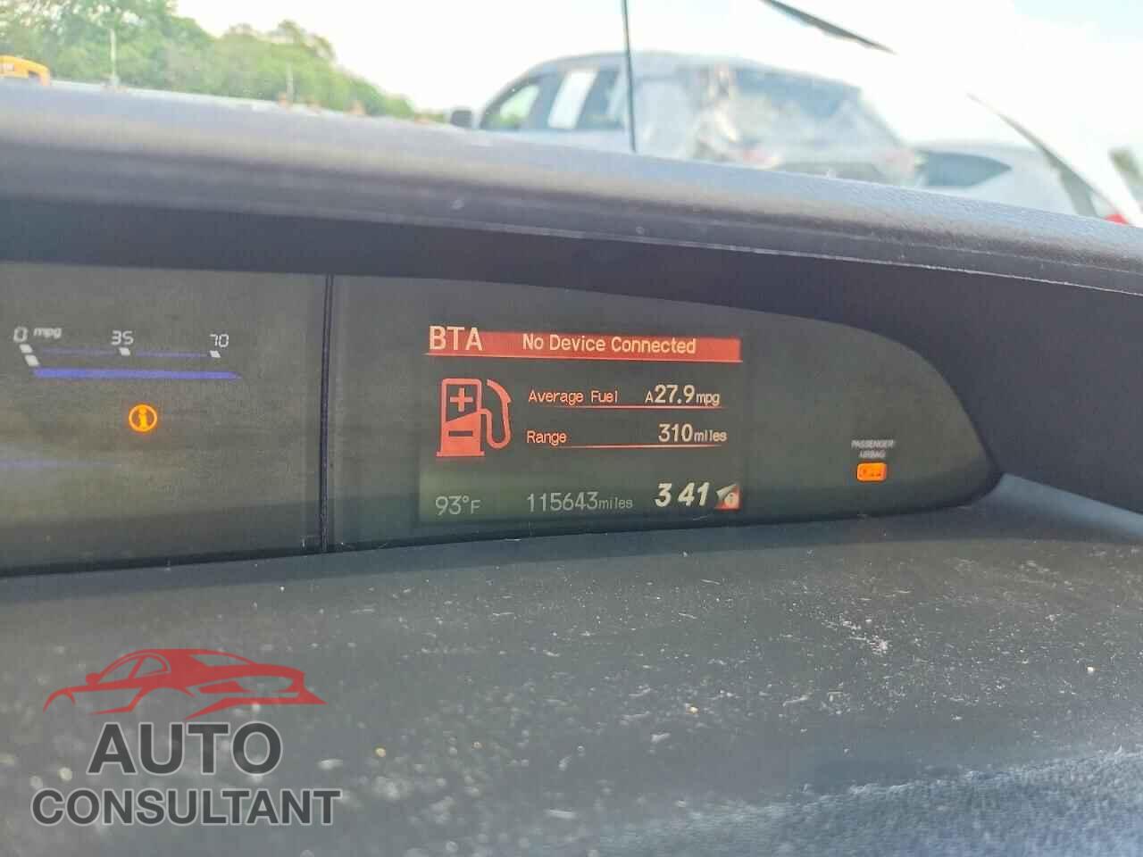 HONDA CIVIC 2014 - 19XFB2F82EE206707
