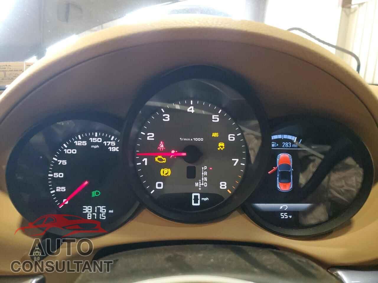 PORSCHE BOXSTER 2017 - WP0CB2A82HS240982