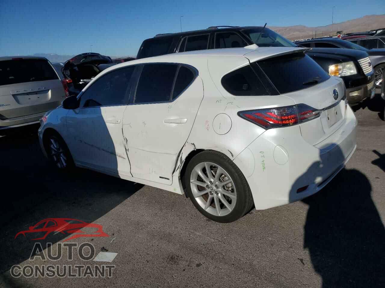 LEXUS CT 200 2012 - JTHKD5BH4C2093092