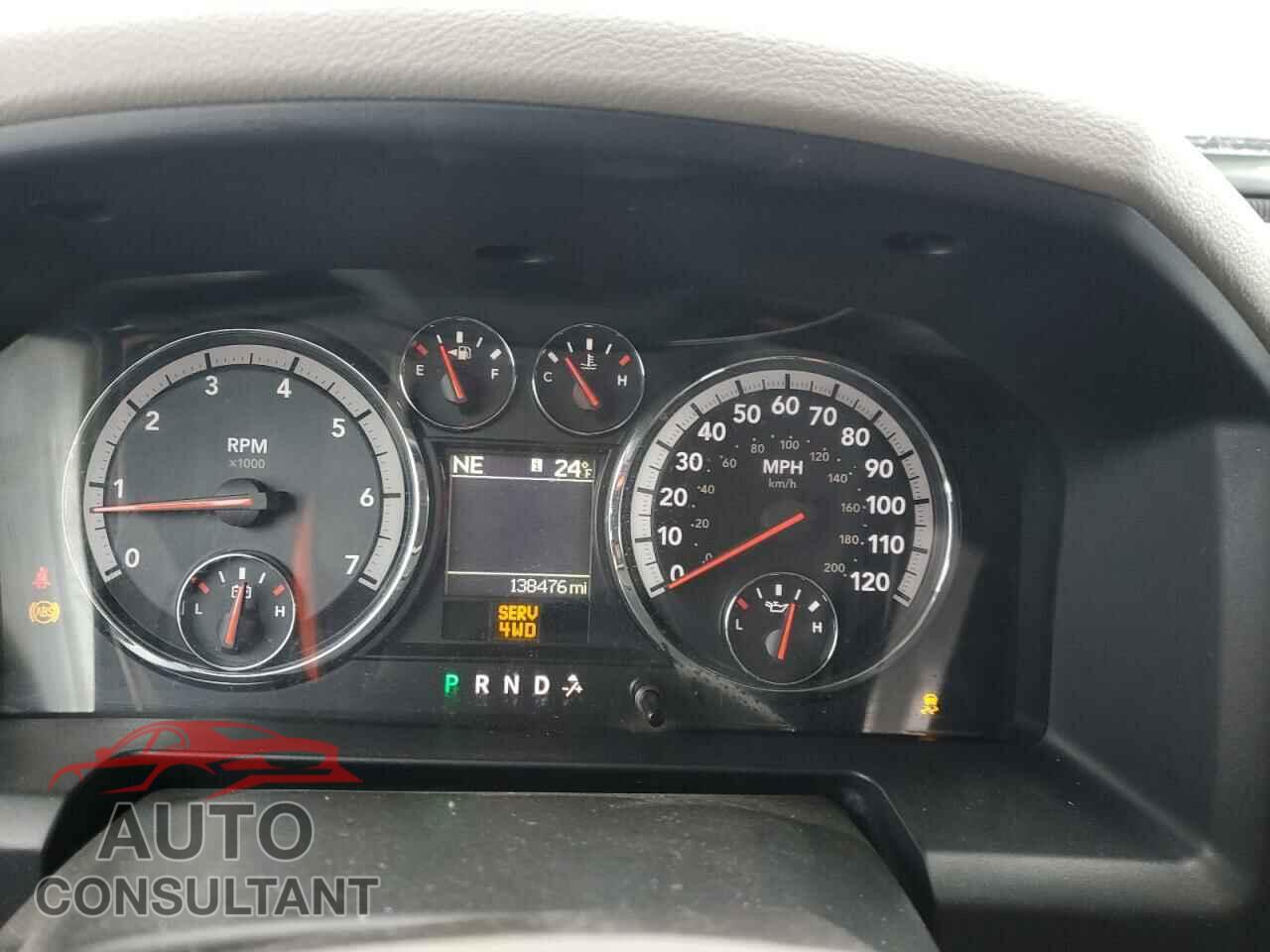DODGE RAM 1500 2012 - 1C6RD7LTXCS156086