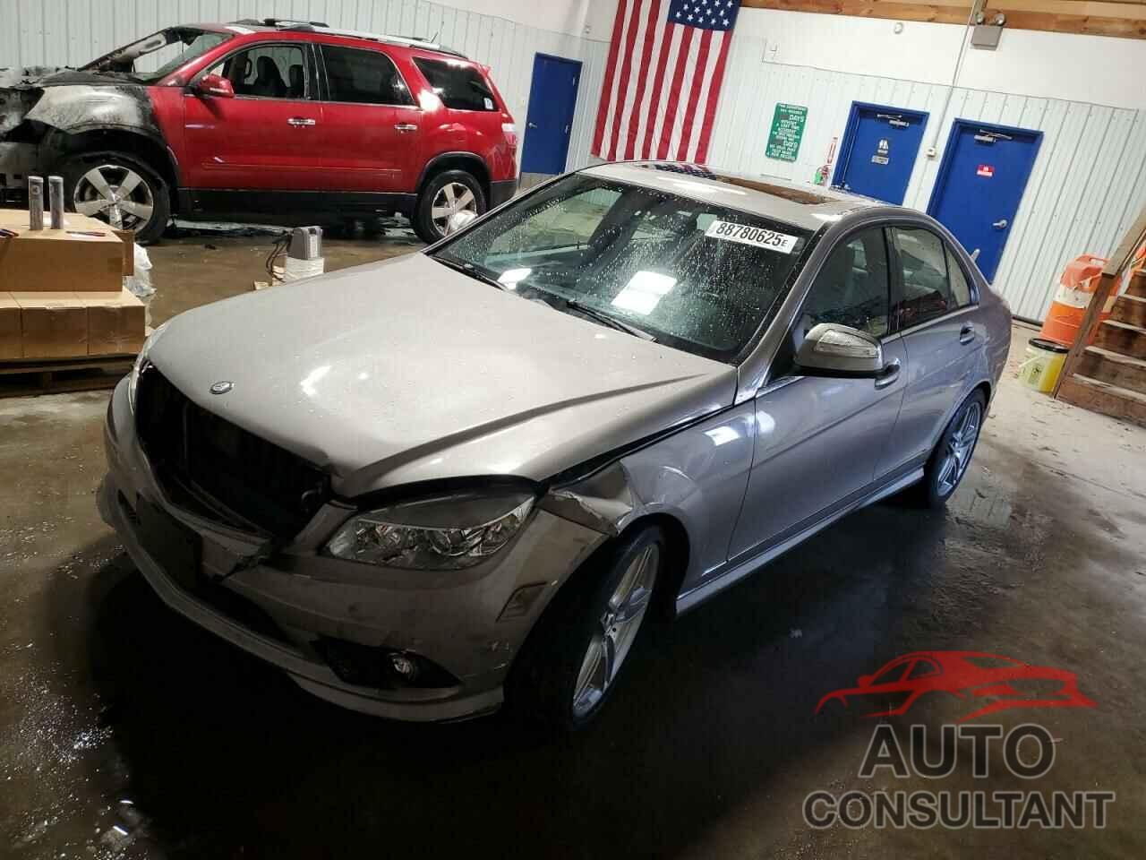 MERCEDES-BENZ C-CLASS 2009 - WDDGF56X49F206601