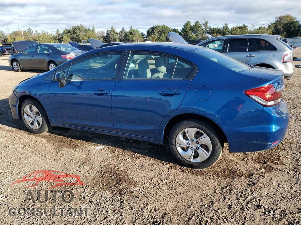 HONDA CIVIC 2014 - 2HGFB2F55EH545246