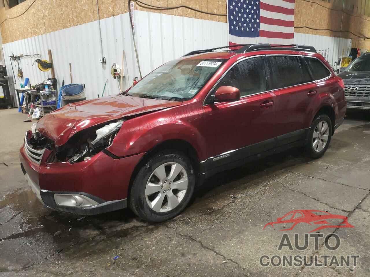 SUBARU OUTBACK 2011 - 4S4BRBLC5B3362256