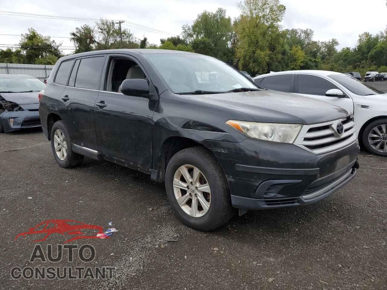 TOYOTA HIGHLANDER 2013 - 5TDZA3EH8DS031908