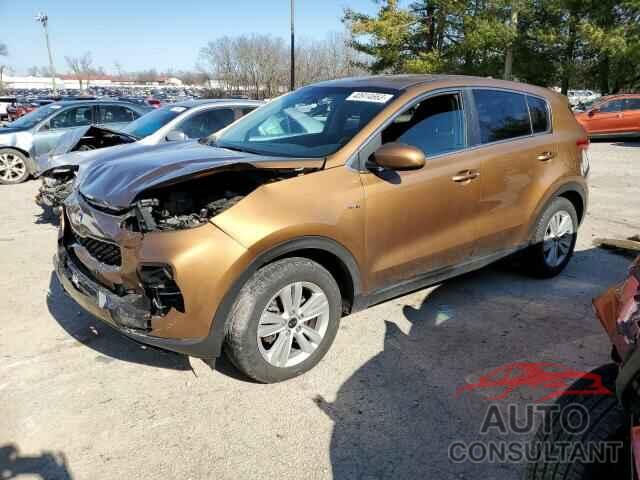 KIA SPORTAGE 2018 - KNDPMCAC3J7305286