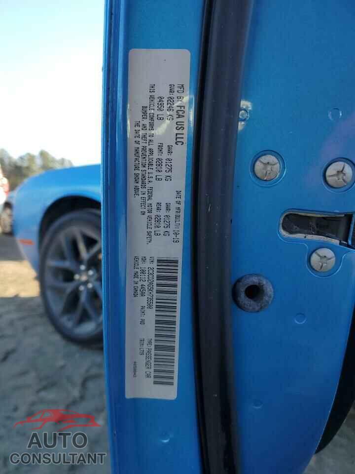DODGE CHALLENGER 2019 - 2C3CDZAG5KH735500