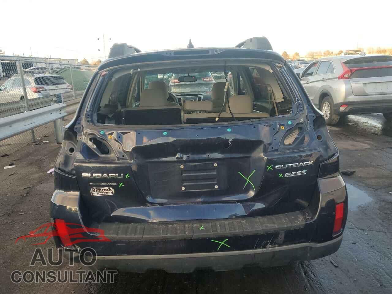 SUBARU OUTBACK 2014 - 4S4BRBCC8E3267789