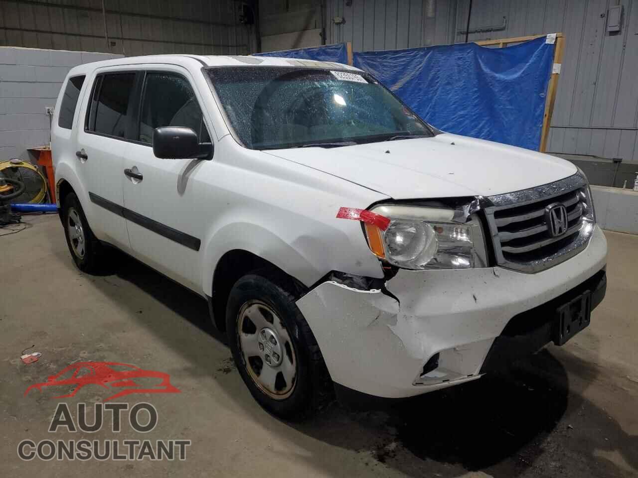 HONDA PILOT 2013 - 5FNYF4H29DB078508