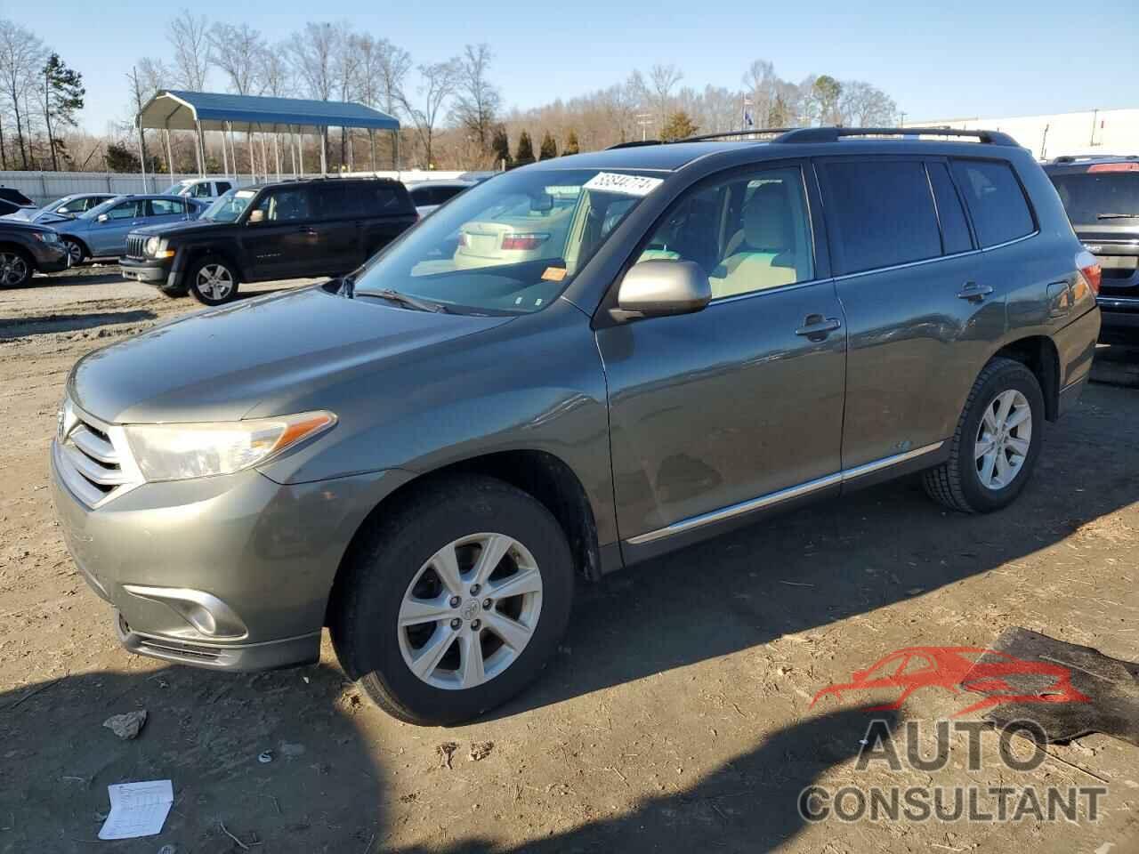 TOYOTA HIGHLANDER 2013 - 5TDZK3EH7DS114842