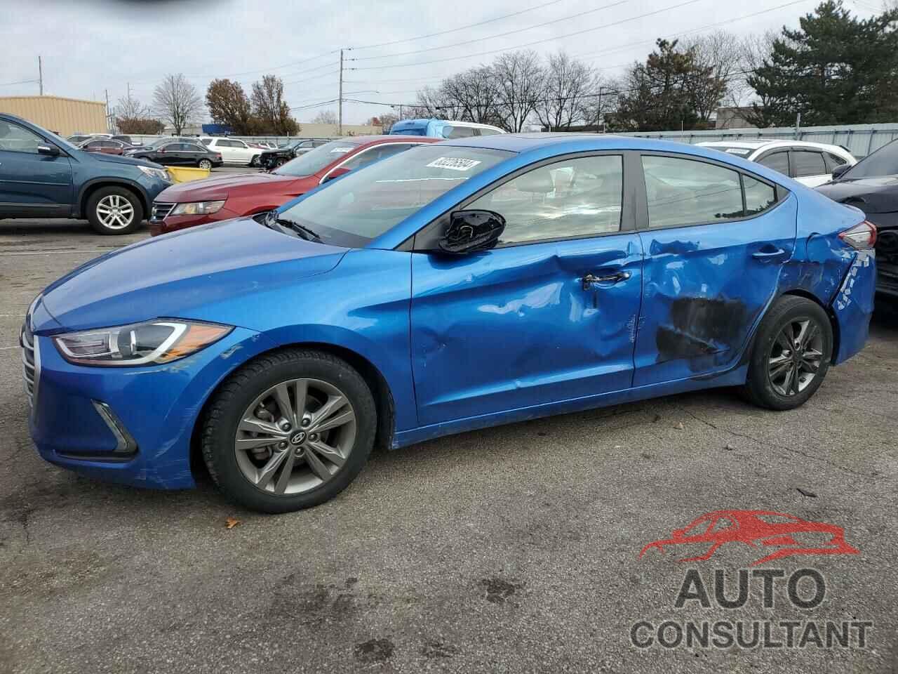 HYUNDAI ELANTRA 2018 - KMHD84LF6JU471187
