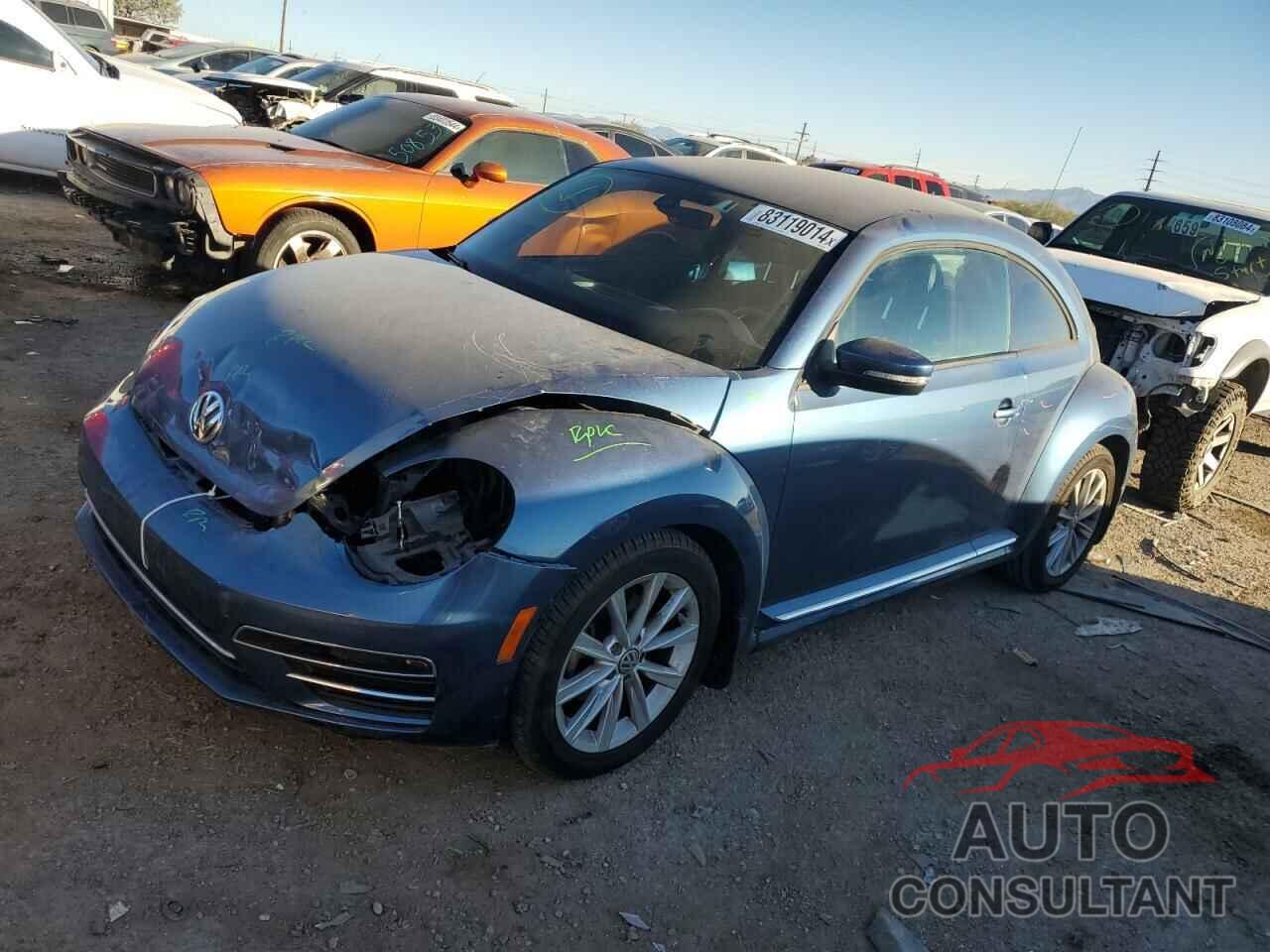 VOLKSWAGEN BEETLE 2017 - 3VWJ17AT0HM625281