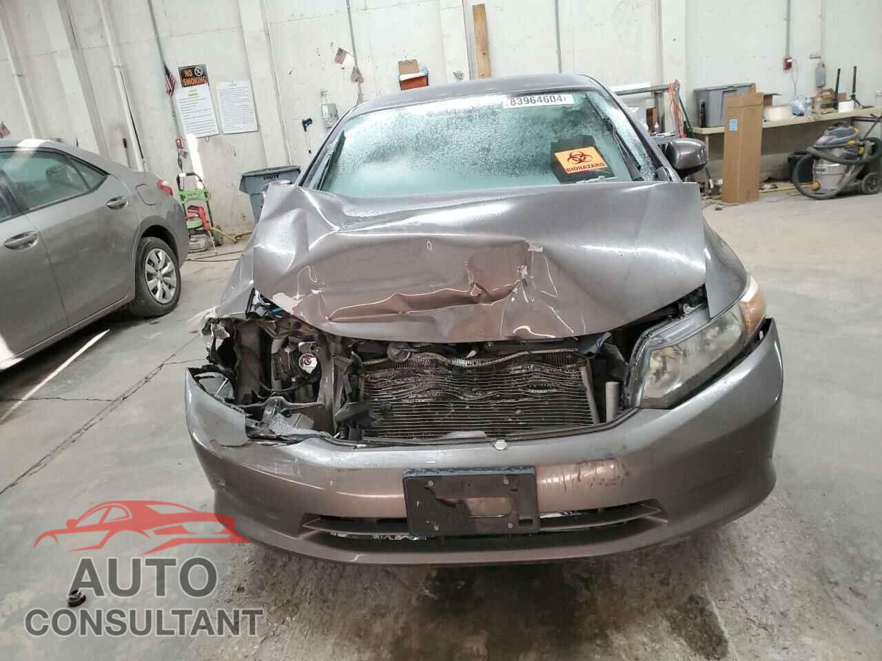 HONDA CIVIC 2012 - 19XFB2F57CE068987