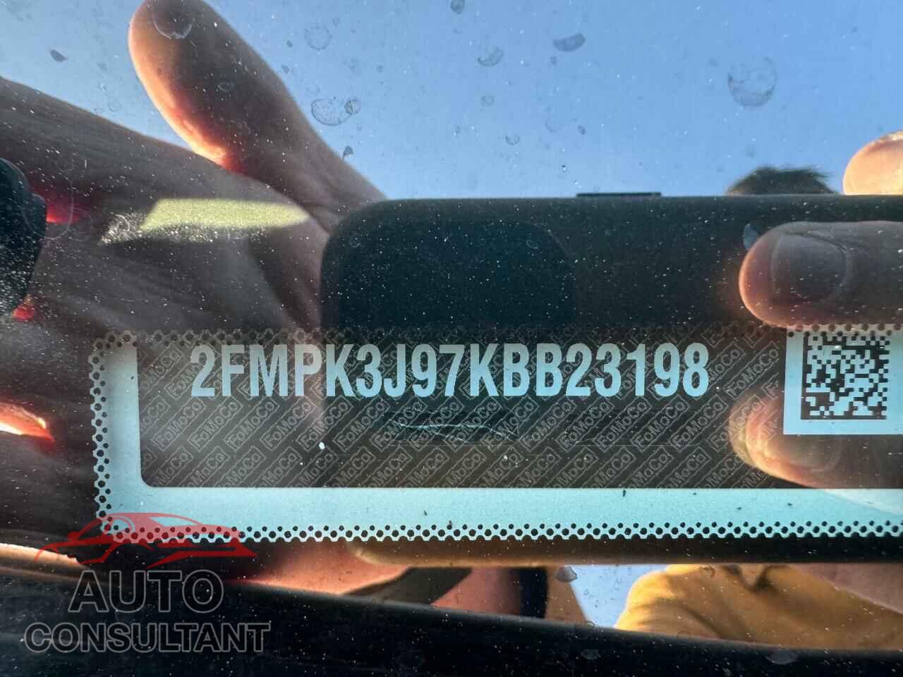 FORD EDGE 2019 - 2FMPK3J97KBB23198
