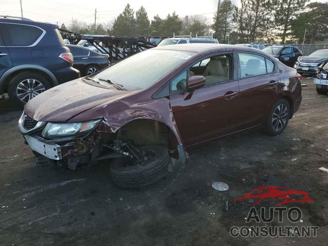HONDA CIVIC 2014 - 2HGFB2F81EH522685