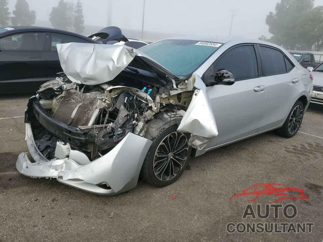 TOYOTA COROLLA 2014 - 5YFBURHE8EP020110