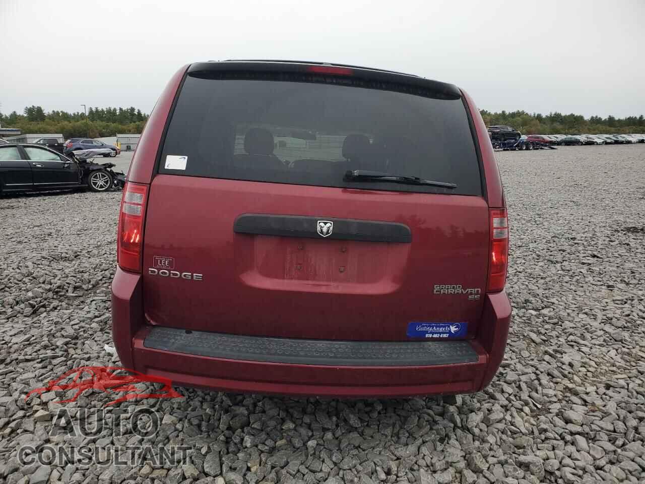 DODGE CARAVAN 2010 - 2D4RN3D19AR489327