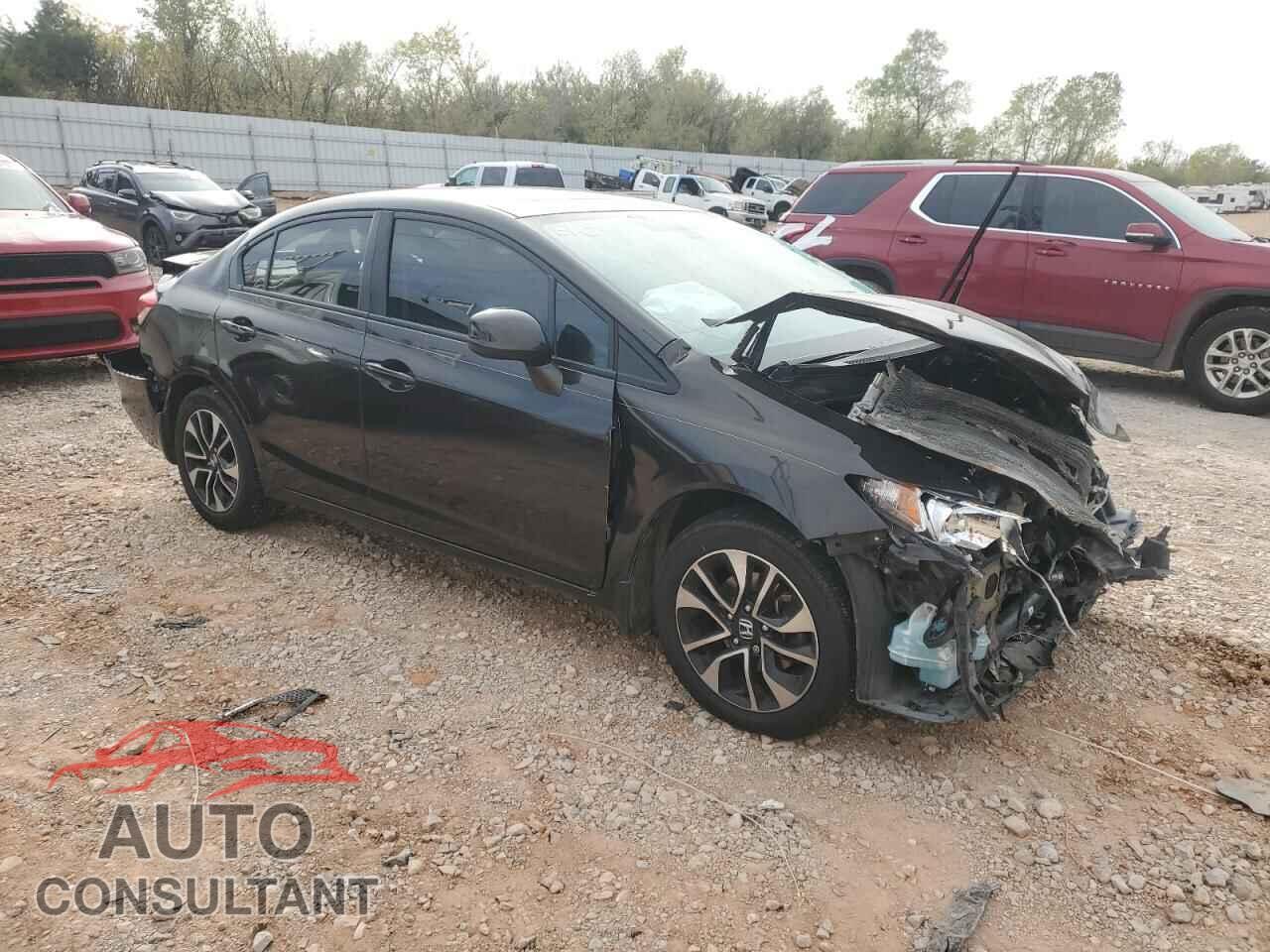 HONDA CIVIC 2013 - 2HGFB2F8XDH554128