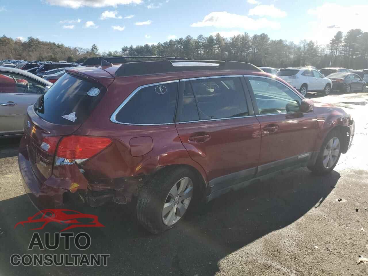 SUBARU OUTBACK 2012 - 4S4BRBFCXC1236855