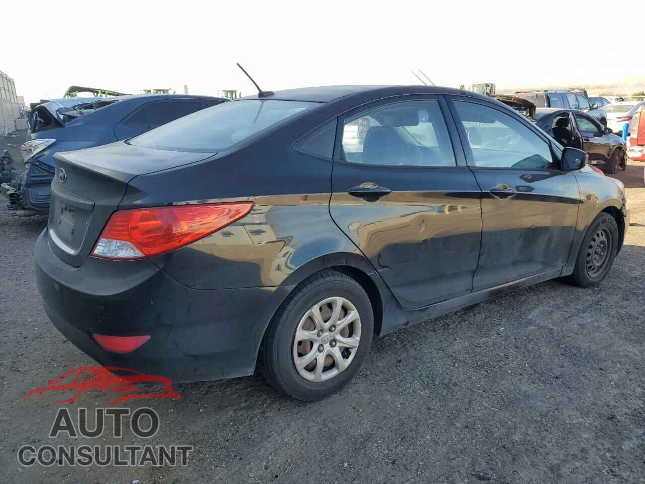 HYUNDAI ACCENT 2012 - KMHCT4AEXCU186628