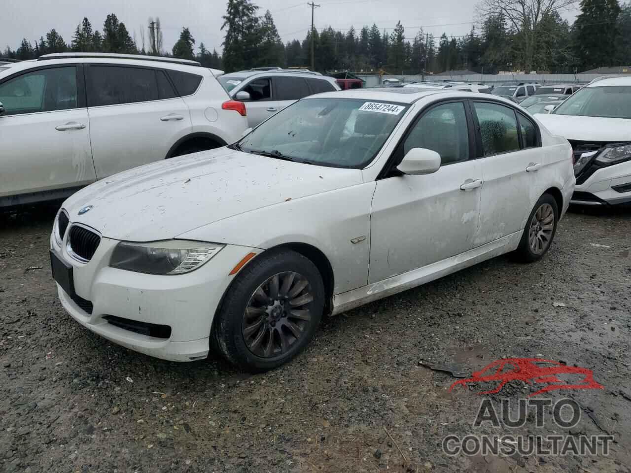 BMW 3 SERIES 2009 - WBAPH57589NL78862