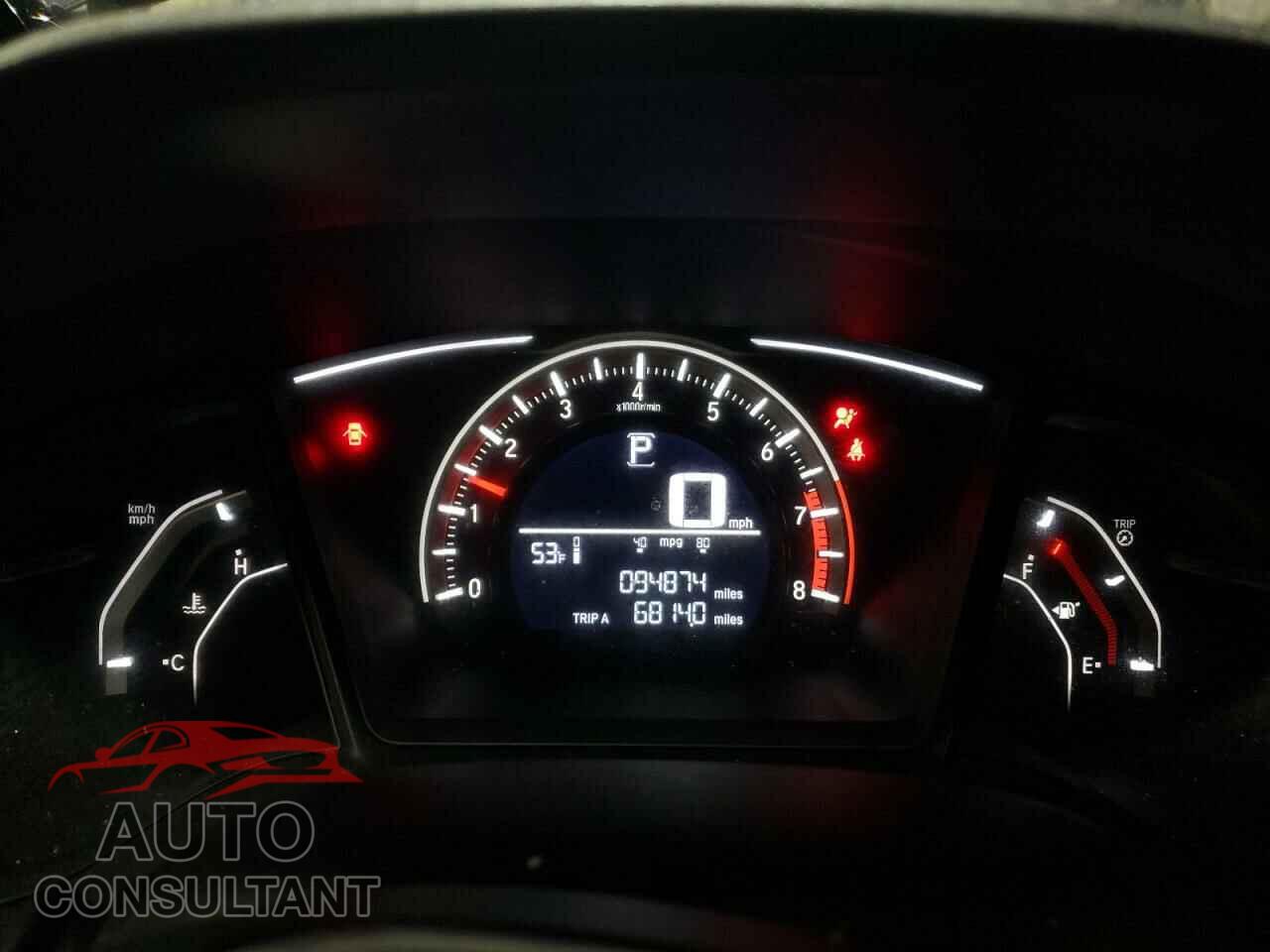 HONDA CIVIC 2017 - 19XFC2F59HE068171
