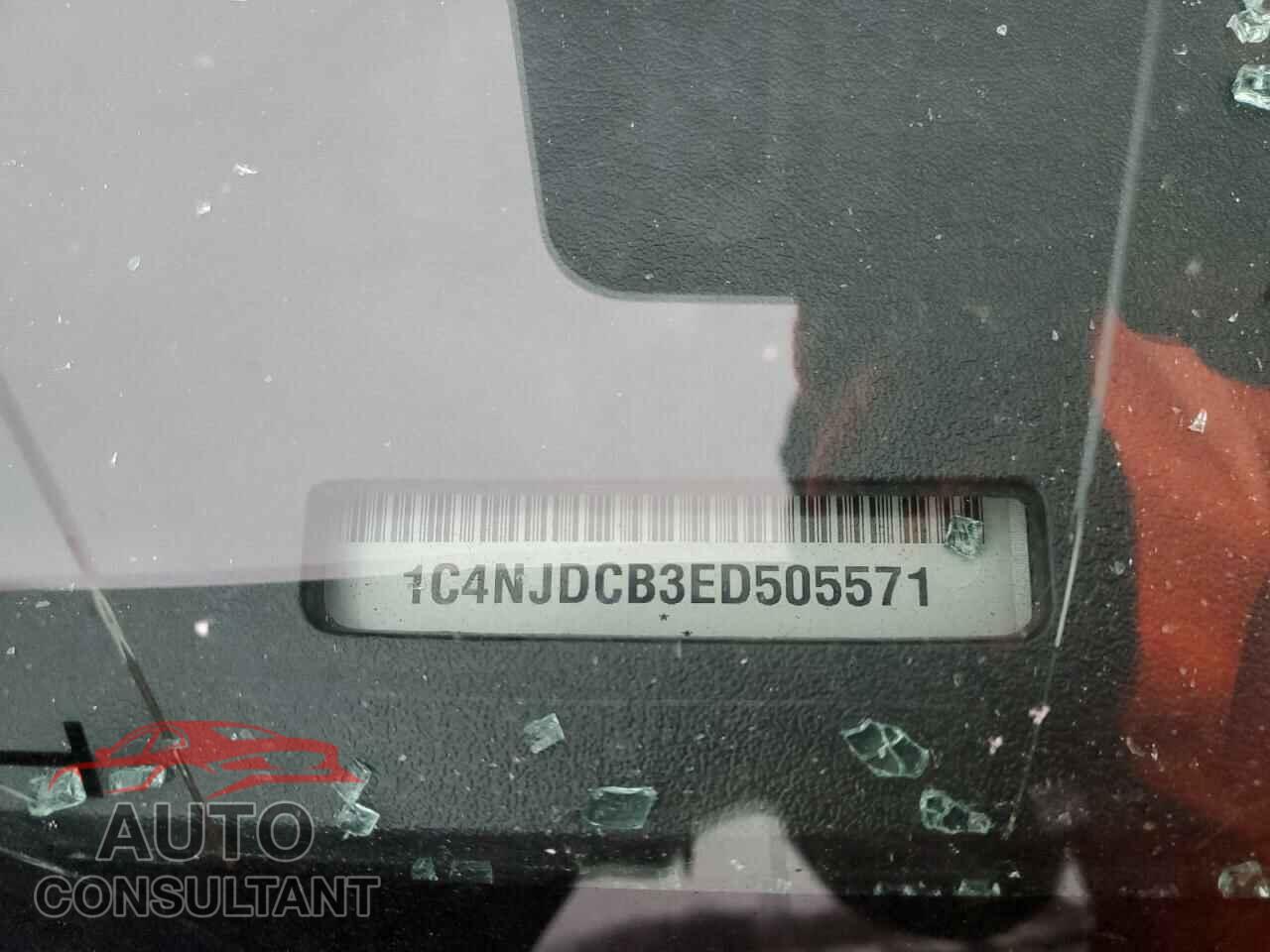 JEEP COMPASS 2014 - 1C4NJDCB3ED505571