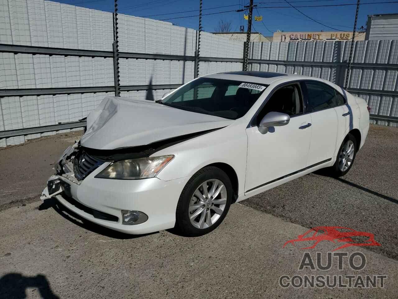 LEXUS ES350 2012 - JTHBK1EG7C2509511