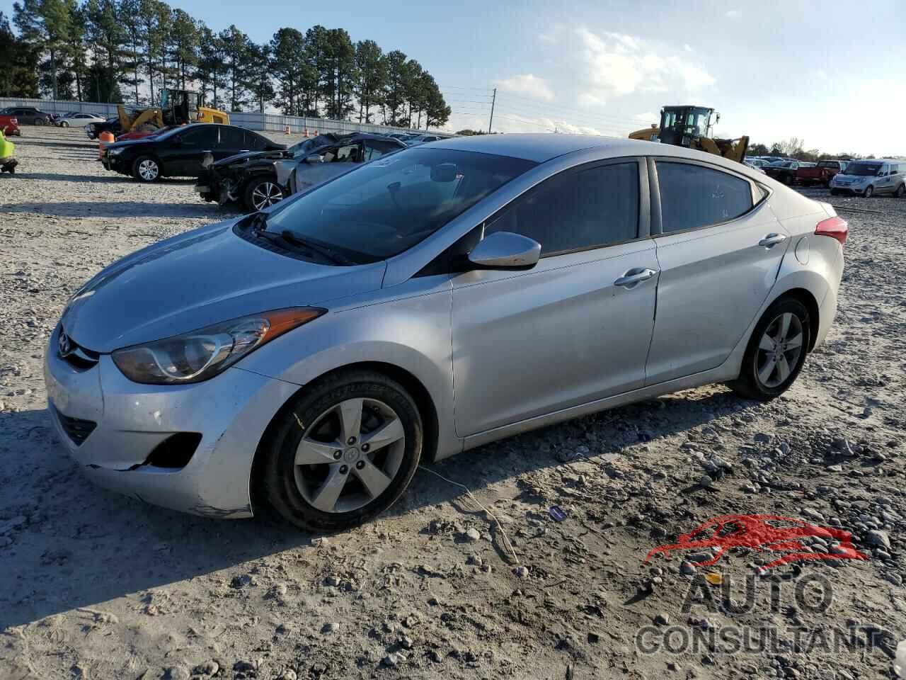 HYUNDAI ELANTRA 2012 - KMHDH4AEXCU345623