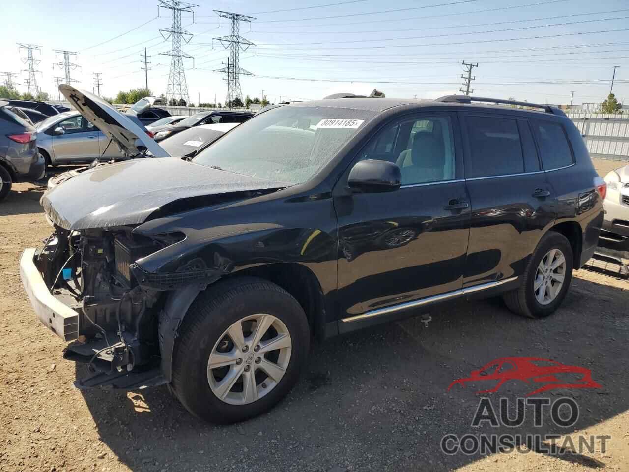 TOYOTA HIGHLANDER 2013 - 5TDZK3EH5DS092470