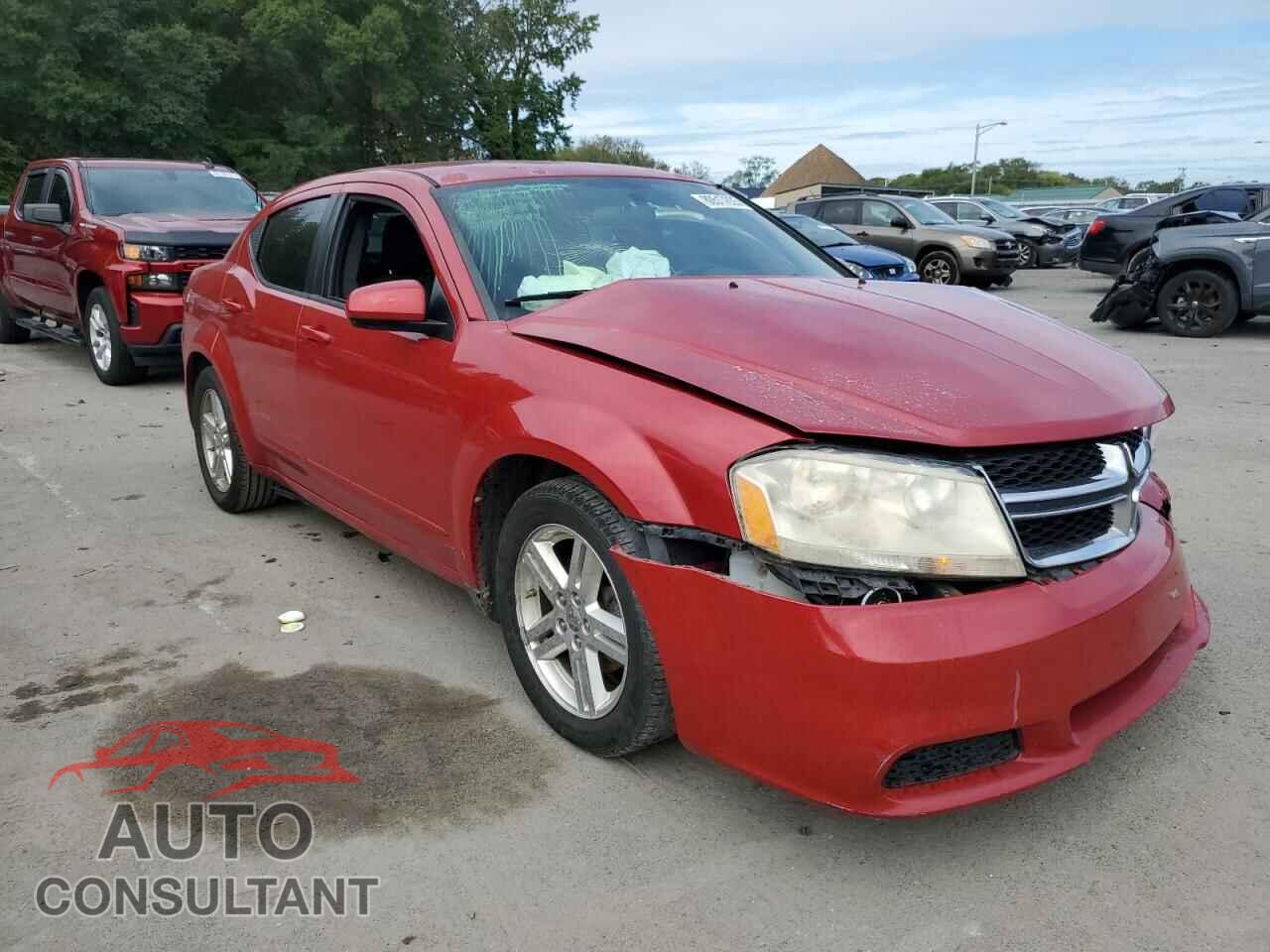 DODGE AVENGER 2012 - 1C3CDZCB2CN156202