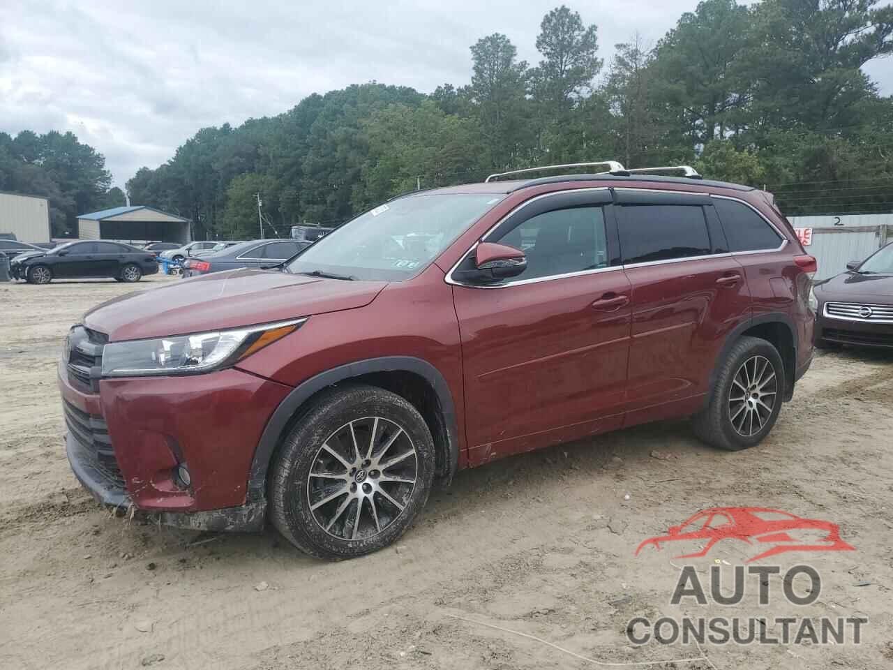 TOYOTA HIGHLANDER 2018 - 5TDJZRFH8JS549438