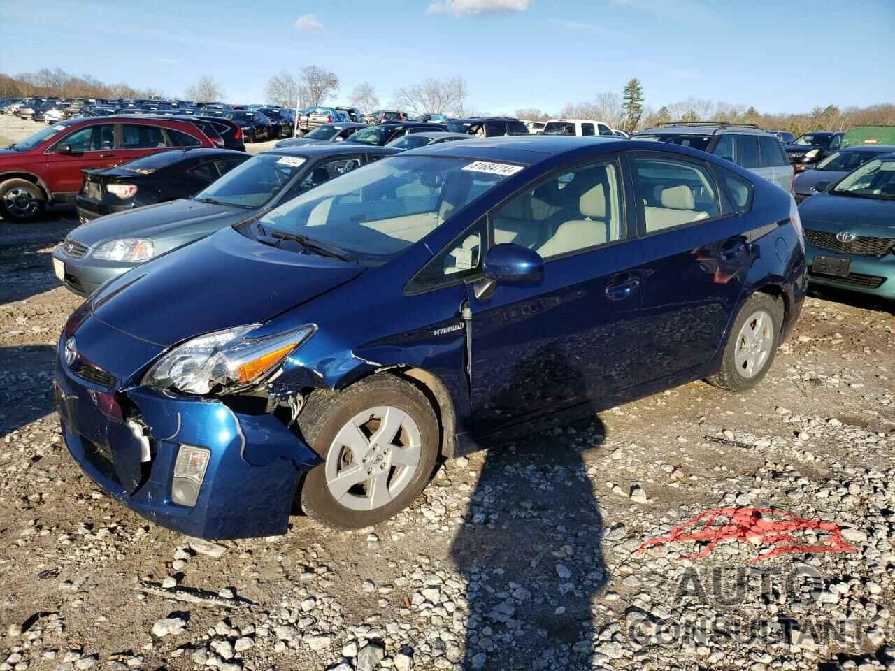 TOYOTA PRIUS 2011 - JTDKN3DU1B1394369