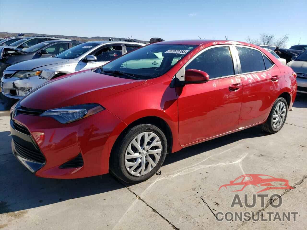 TOYOTA COROLLA 2019 - 5YFBURHE1KP930645