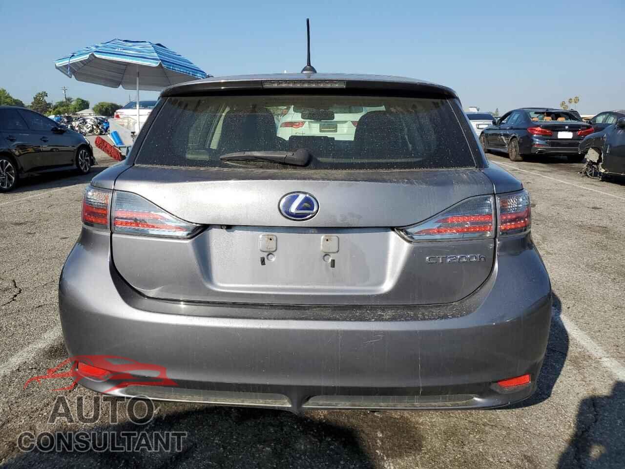 LEXUS CT 200 2012 - JTHKD5BH9C2104331