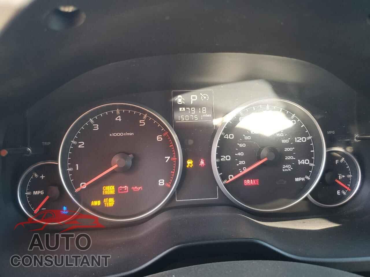 SUBARU OUTBACK 2014 - 4S4BRBCC2E3244315