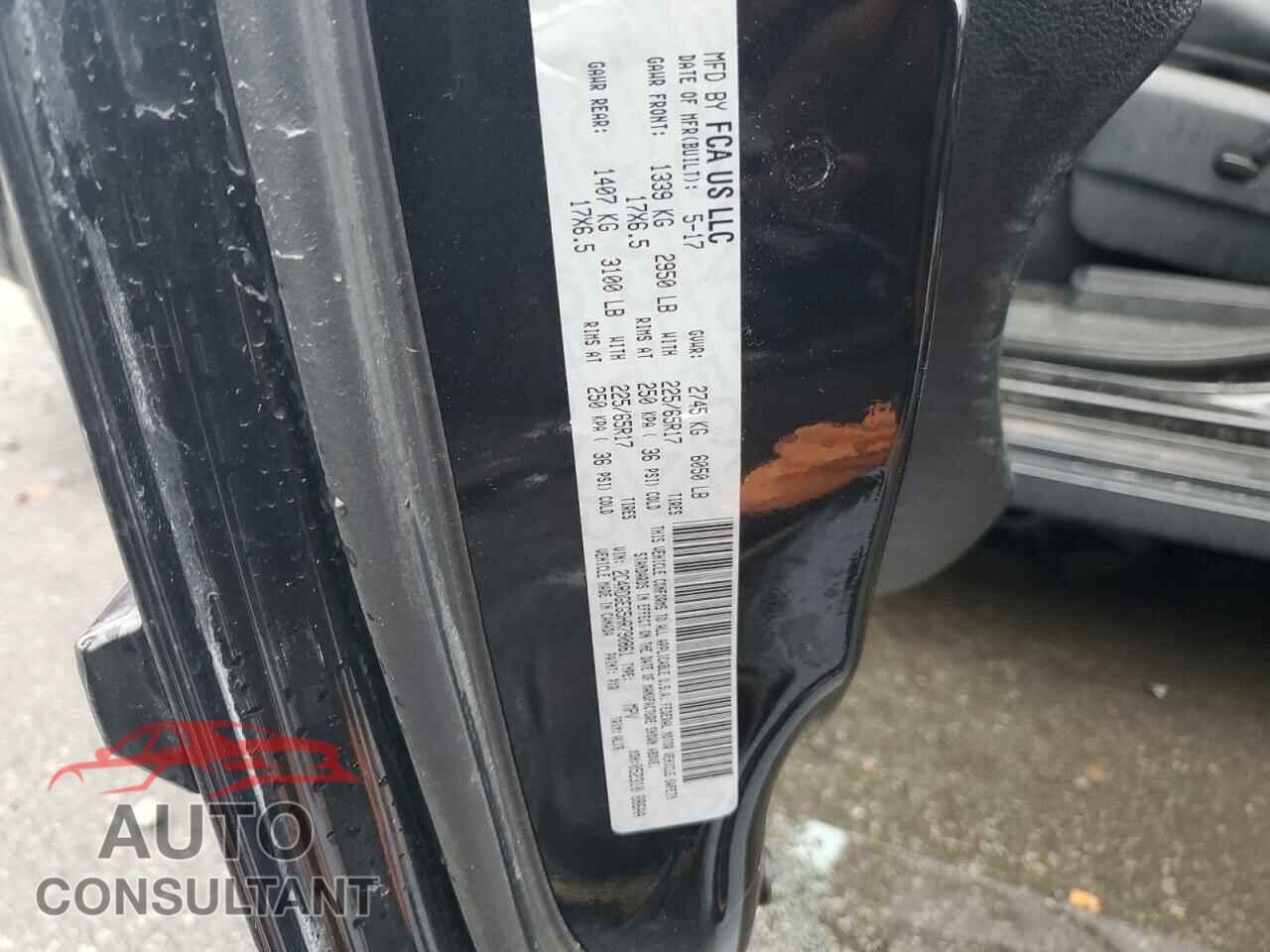 DODGE CARAVAN 2017 - 2C4RDGEG5HR790861