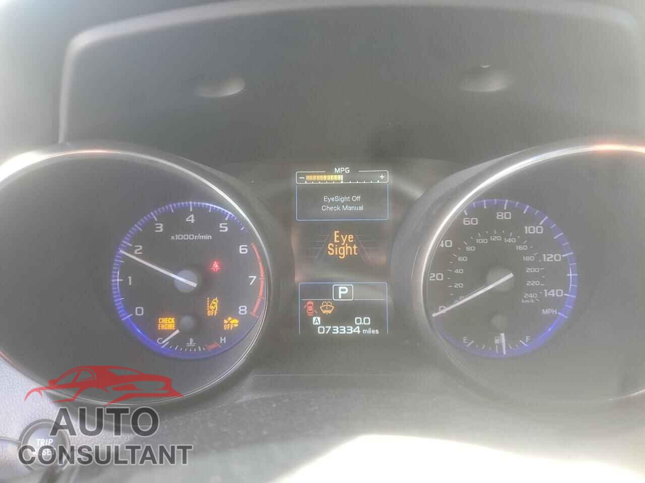 SUBARU OUTBACK 2016 - 4S4BSAFC4G3343473