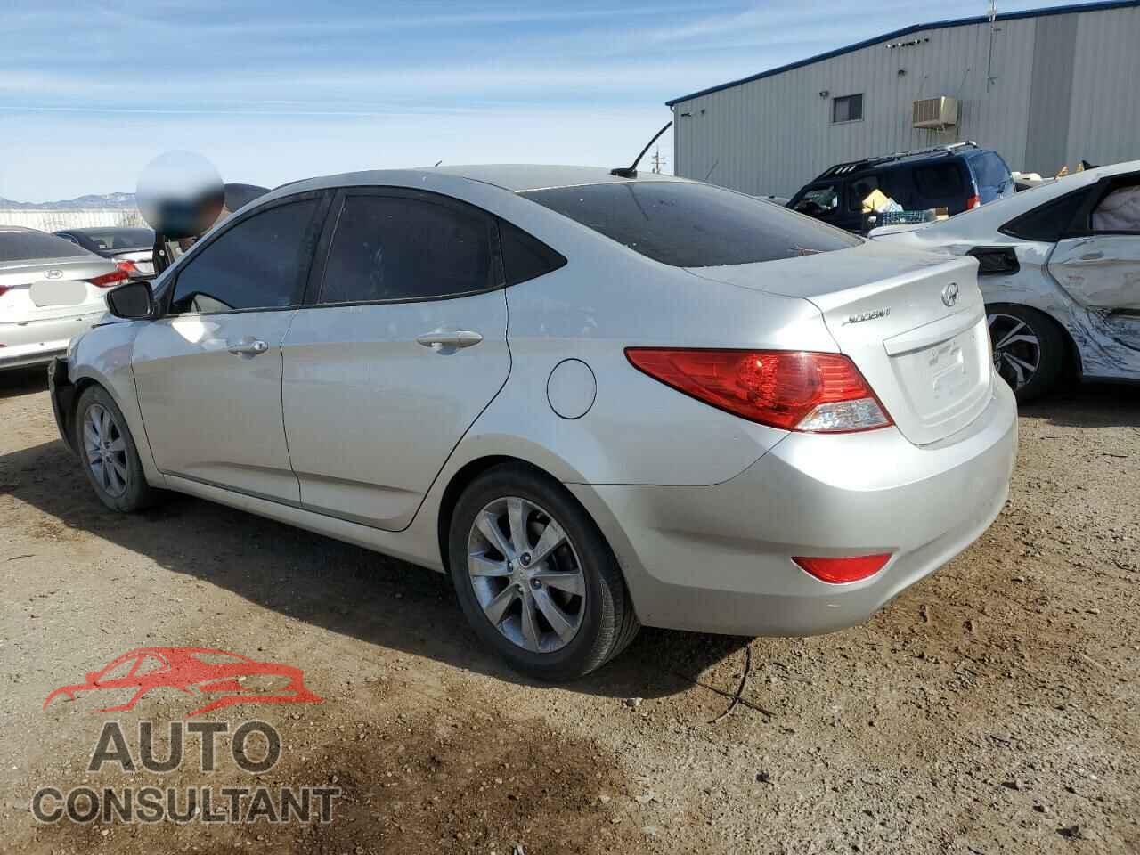 HYUNDAI ACCENT 2012 - KMHCU4AE2CU056596