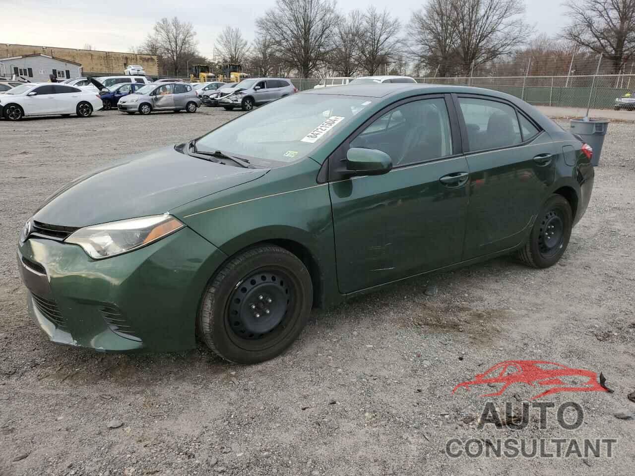 TOYOTA COROLLA 2016 - 2T1BURHEXGC519235