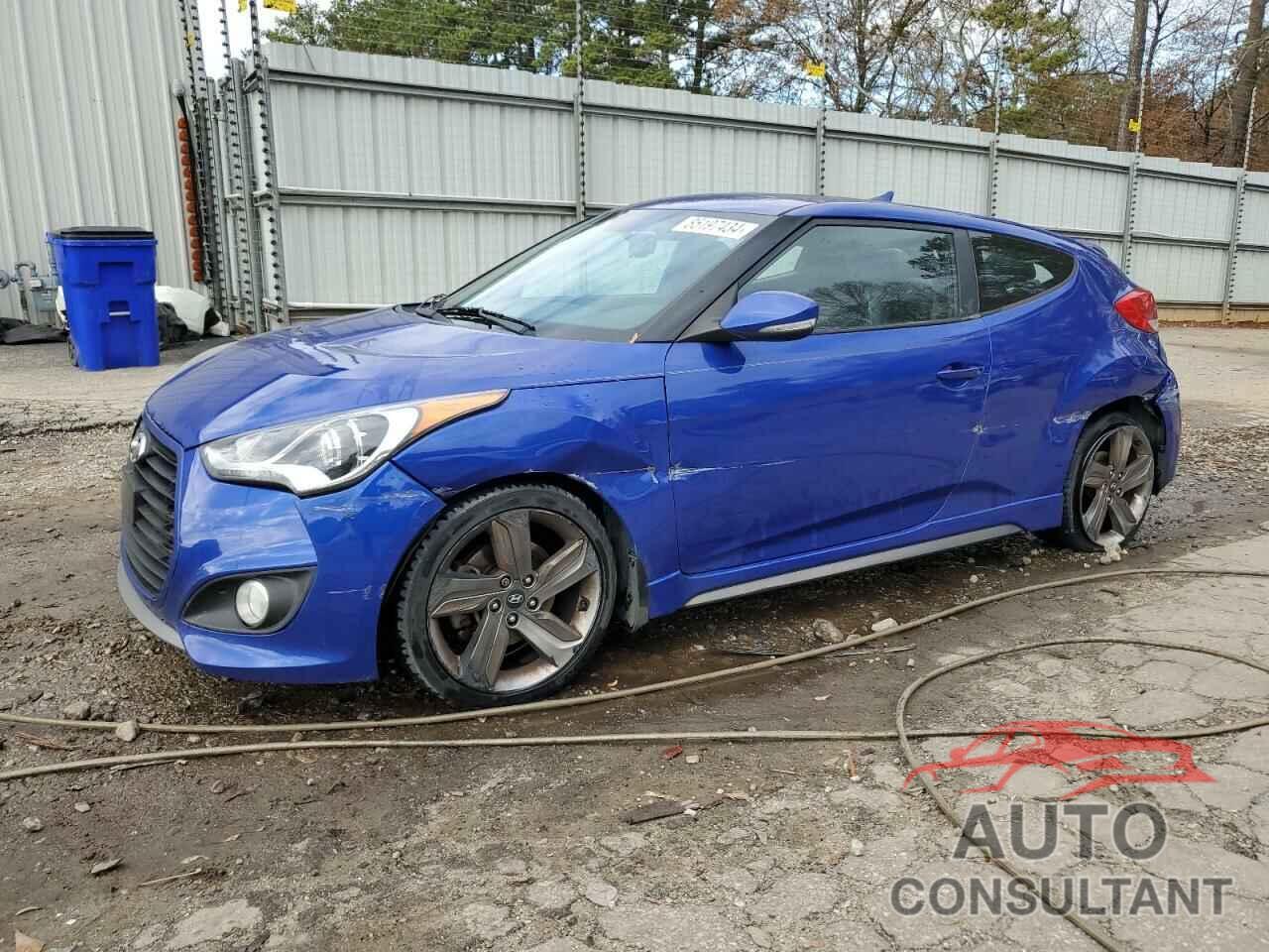 HYUNDAI VELOSTER 2014 - KMHTC6AEXEU208366