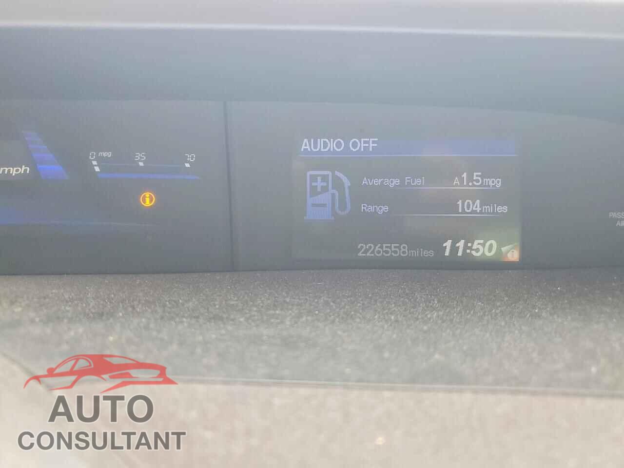 HONDA CIVIC 2012 - 19XFB2F52CE339339