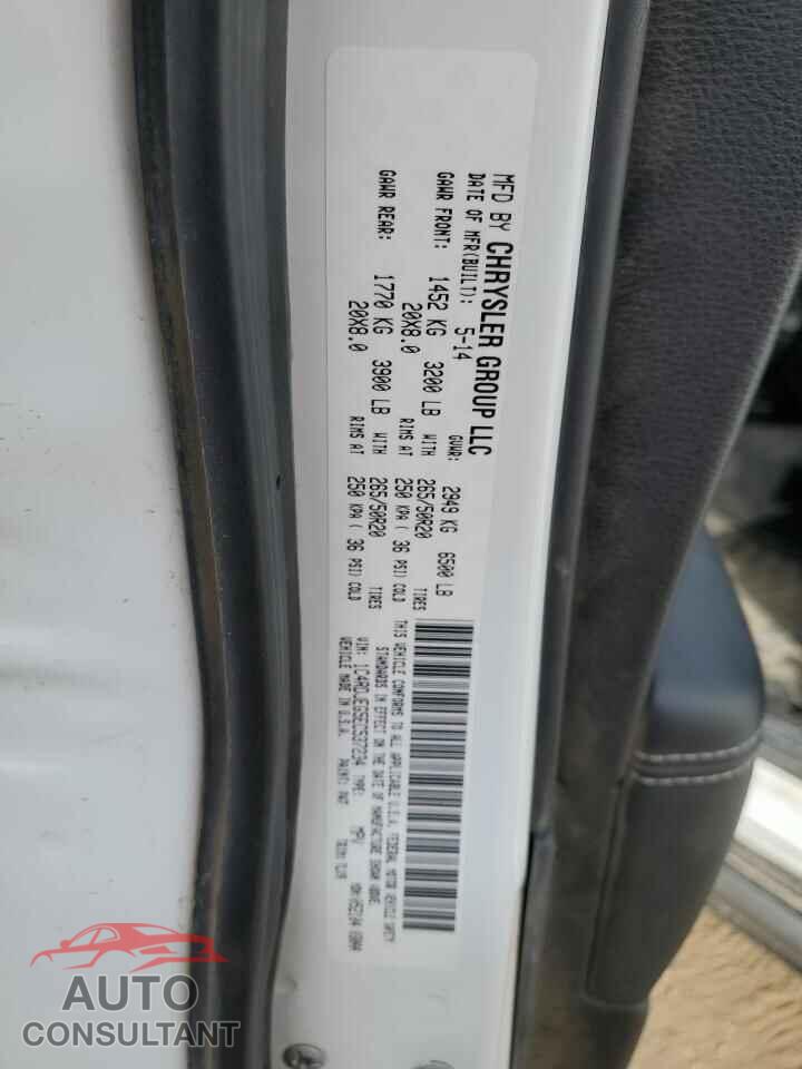 DODGE DURANGO 2014 - 1C4RDJEG5EC537234